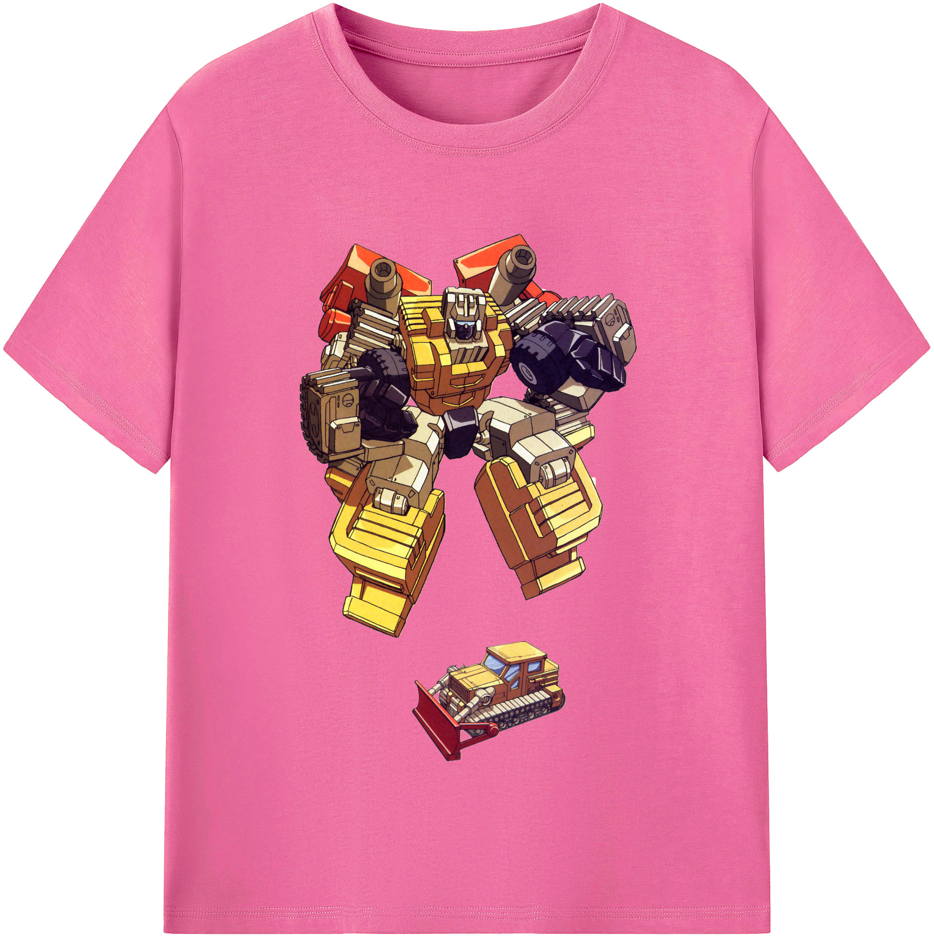 （画像用）  レディースカジュアルプリントTシャツ（綿100％）